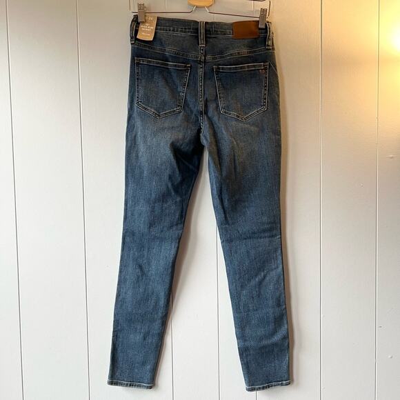 Madewell NWT ten inch high rise skinny jean stretch comfortable - Picture 6 of 9